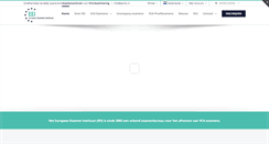 Desktop Screenshot of europeesexameninstituut.nl