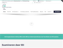 Tablet Screenshot of europeesexameninstituut.nl